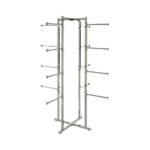 Chrome Lingerie Display Tower