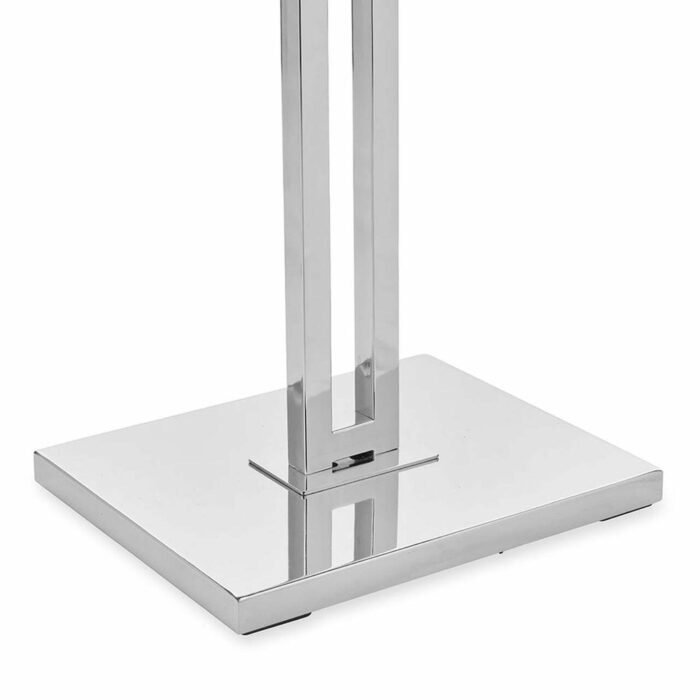 Sturdy Base for 2 way clothes rail - display stand for retail garment presentation.