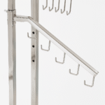 Chrome Two Tier Bag Display Stand