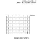 LYNX C-6 One-Line Price Gun with 6 Numeric Bands