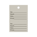 40x62mm unstrung pastel perforated stock ticket White-Box 1000