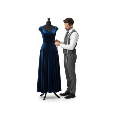 Black female tailors dummy size 10/12 on a black wooden stand, ideal for dressmaking and garment display.