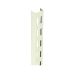 Heavy Duty Twin Slot Upright 2400mm-White
