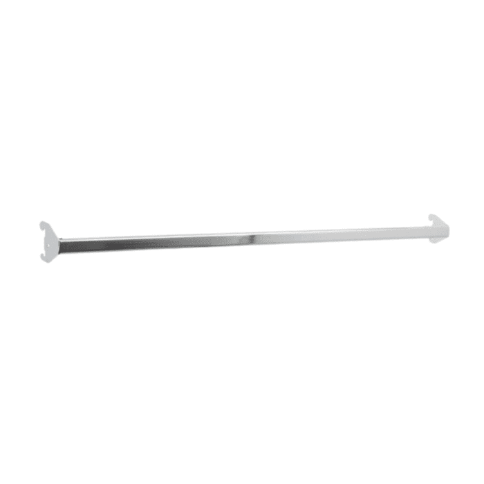 Back Bar For Twinslot Upright – 1000mm Fixed Ends