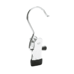 Metal Hanger (Single with 1 adjustable clip) -Box 100