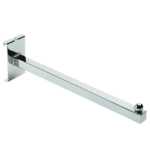Straight Square Arm for Slatwall - 400mm