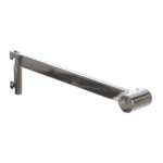 Twin Slot Tube Bracket Hanging Rail 1" Dia Slot Fixing