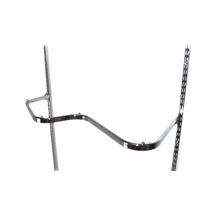 Zig Zag Rail for Twinslot Upright – 1000mm