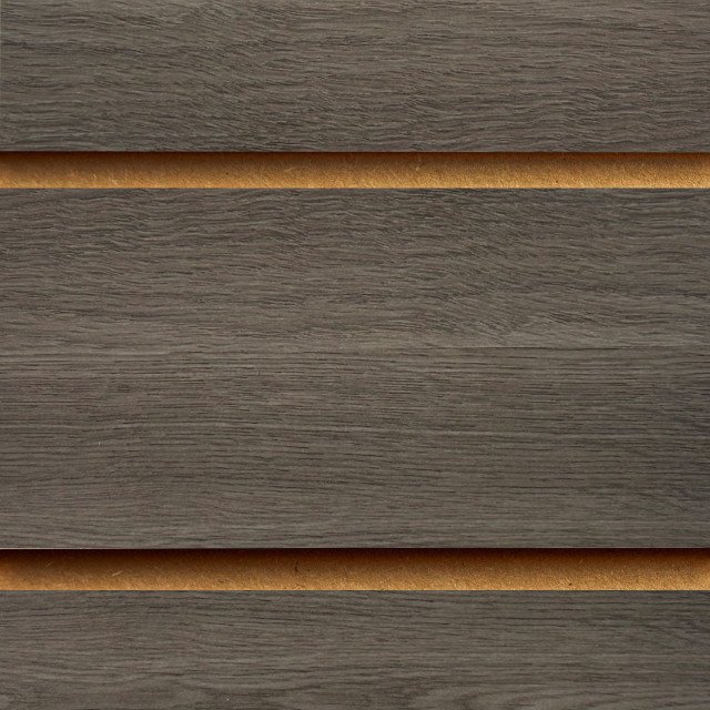 Eternity oak slatwall board panels 18mm MDF with 100mm centres for retail displays