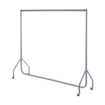 Chrome Heavy-Duty Junior/Kids Clothes Rail - 4ft Wide