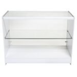 Full Glass Showcase 1200 x 600 x 900mm – White Full Glass Showcase 1800 x 600 x 900mm – White