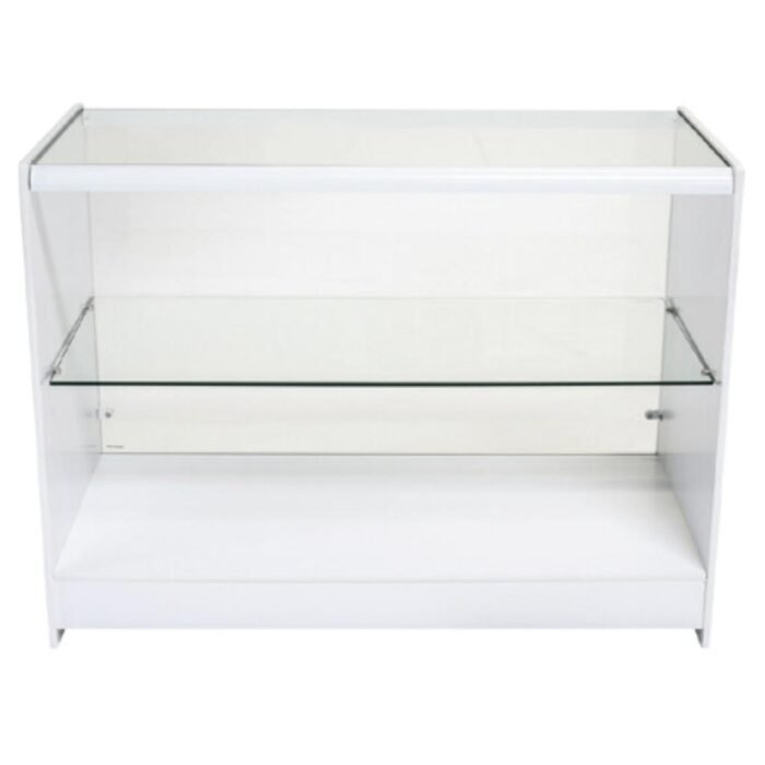 Full Glass Showcase 1200 x 600 x 900mm – White Full Glass Showcase 1800 x 600 x 900mm – White