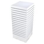 Slatwall Display Tower – White