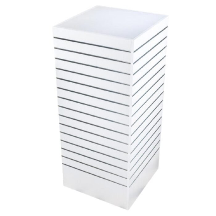 Slatwall Display Tower – White