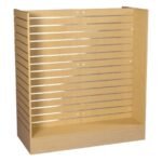 Slatwall H Gondola – Flat-Pack Slatwall Display H Unit – Maple
