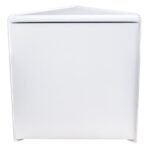 Solid Corner Counter – White