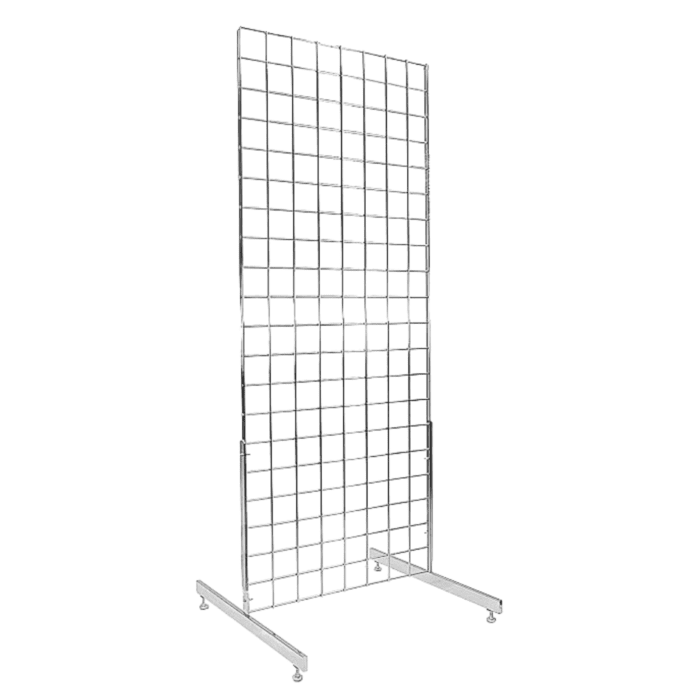 4ft x 2ft Mesh Panel(Grid Panel) (Grid Panel) Single Sided Stand – 5ft