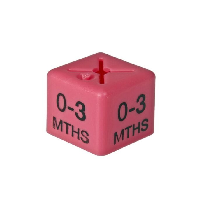 Buy Age 0-3m Size Cubes Pink
