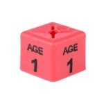 Age 1 Size Cubes Pink - Babies Size Cube