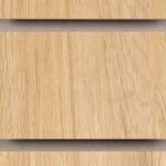 Aurora oak slatwall board panels 18mm MDF with 100mm centres for retail displays