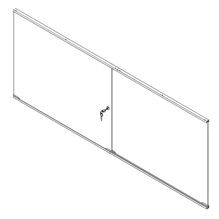 Sliding Door Pack for Shop Counters -1800mm Maple Sliding Door Pack for Shop Counters -1800mm White Sliding Door Pack for Shop Counters -1800mm Maple Sliding Door Pack for Shop Counters -1200mm White
