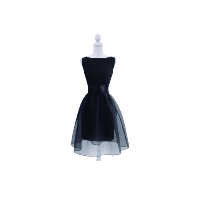 White Female Mannequin Torso Dress Clothing Example 1