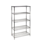 Chrome Wire Shelf Unit