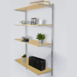 Maple MDF Twin Slot Shelving Set