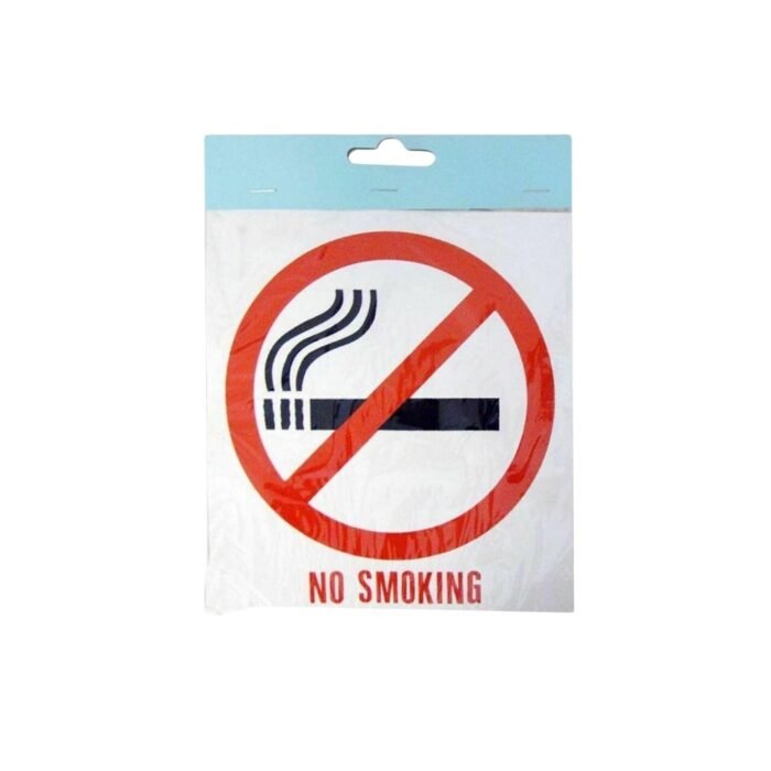 No Smoking Sign – Self Adhesive Sticker