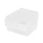 Plastic Slatwall Bins Shlefbox100- White