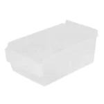 Plastic Slatwall Bins Shlefbox200 Clear