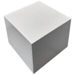 Window Display Plinth 500x500x400mm Cornor top