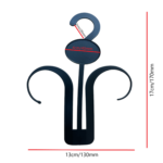 Plastic Flip Flop Hanger Shoe Hook For Supermarket Home Hanging Display