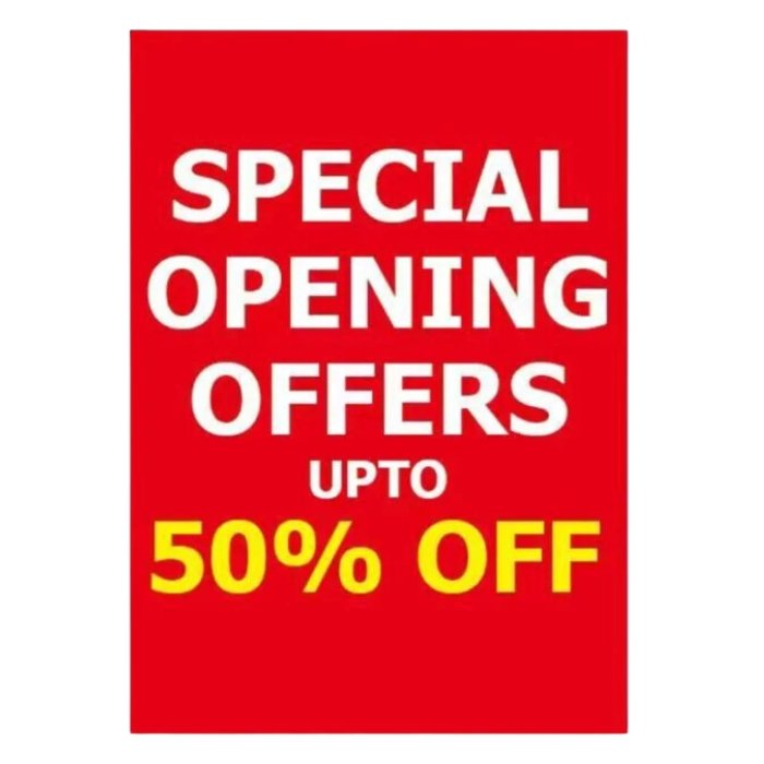 Special Opening Offers dimension