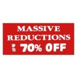 Massive Reductions - Up to 70% Off