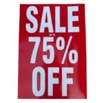 SALE UP TO 75% OFF A1 Poster