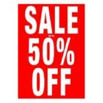 SALE UP TO 50% OFF A1 Poster
