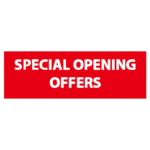 Special Opening Offers Poster 120cm x 40cm