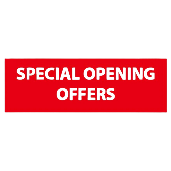 Special Opening Offers Poster 120cm x 40cm