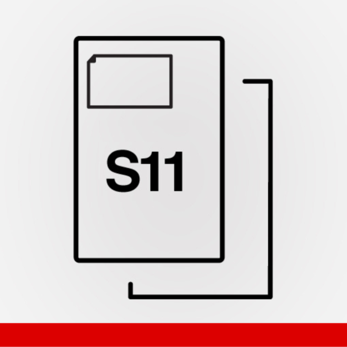 S11 A4 Integrated Labels 110x80mm – Multi-Carrier Shipping Labels