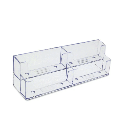 2 tier 4 pocket business card holder