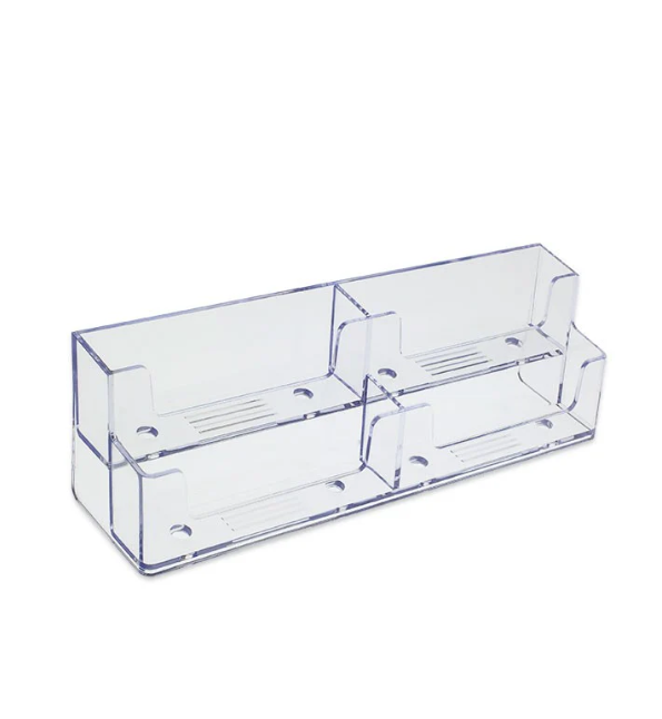 2 tier 4 pocket business card holder