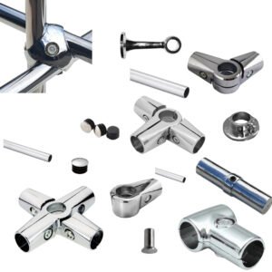 25mm Chrome Tube & Clamp