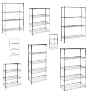 Chrome Wire Shelving