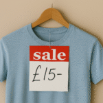 Red Sale Hanger Tickets