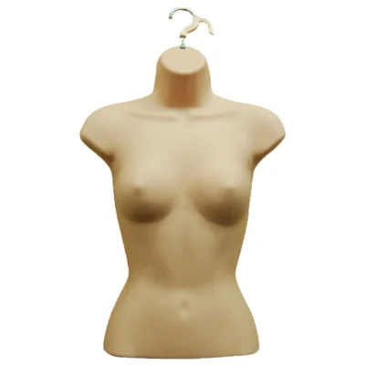 Skin Female Hanging Half Body Form – H595mm